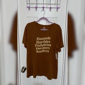 Saddle Brown Fall List V2 Shirt